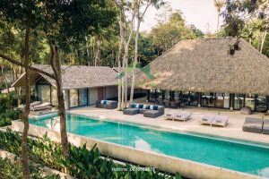 Lá dừa nước nhân tạo lợp homestay, khu nghỉ dưỡng